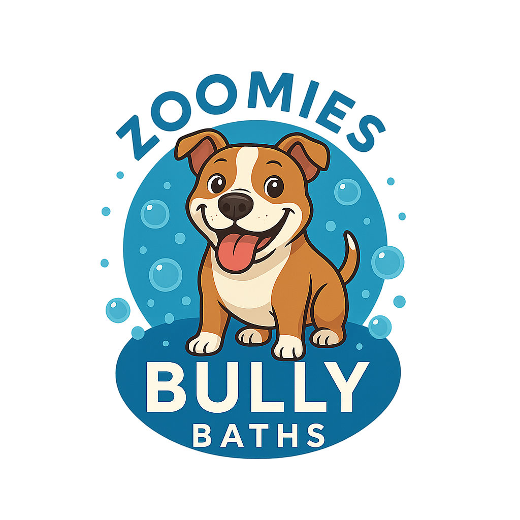 Zoomies Bully Baths Logo Text